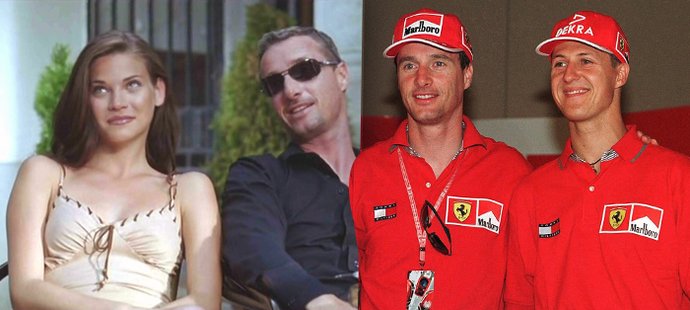 Poslední velký playboy formule 1 Eddie Irvine zažil krátký románek s Andreou Verešovou, působil i jako týmový parťák Michaela Schumachera