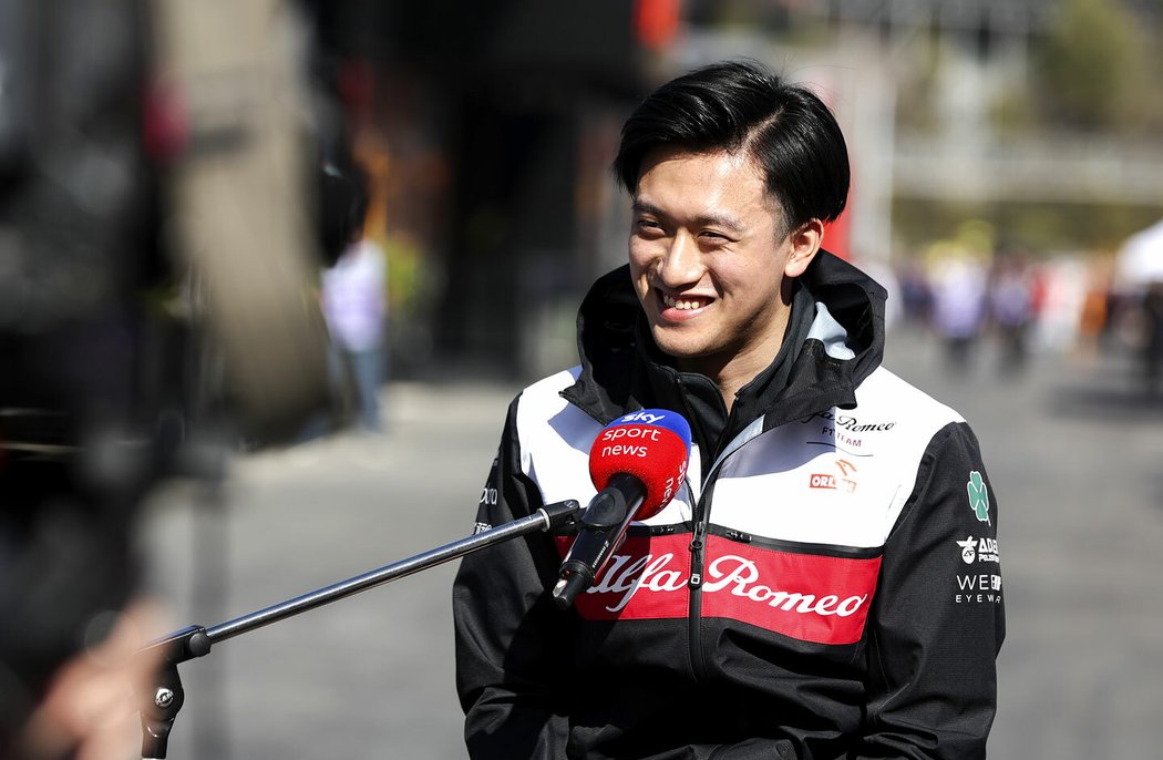 Koua Žou je 771. jezdcem v dějinách formule 1, ale prvním pocházejícím z Číny