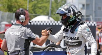 Zase nejrychlejší! Rosberg ovládl také kvalifikaci v Kanadě