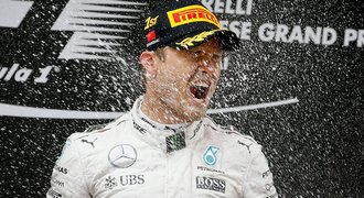 Rosberg v Číně suverénně vládl, druhý Vettel na Ferrari