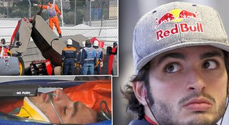 Tohle přežil Sainz! Při děsivé nehodě v F1 narazil do zdi