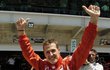 Vítězná gesta předváděl Michael Schumacher během svojí kariéry mnohokrát