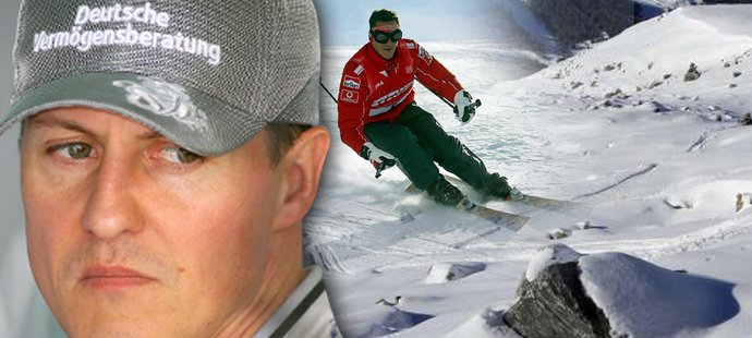 Michael Schumacher málem přišel o život při nehodě na lyžích.