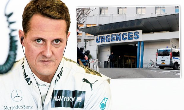 Michael Schumacher bojuje o život ve francouzském  Grenoblu v místní nemocnici