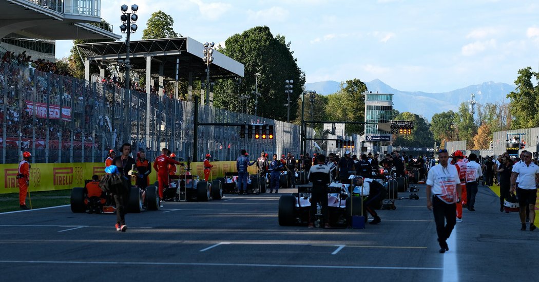 Zákulisí Formule 2 (Monza, Itálie)