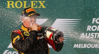 Překvapení! Ze čtvrté řady si vyjel Räikkönen v Austrálii vítězství