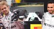 Týmoví parťáci Nico Rosberg a Lewis Hamilton si opět vjeli do vlasů. I monopostů.