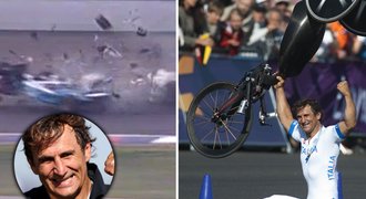 Osudy pilotů F1 (3. díl): Zanardi při nehodě přišel o nohy, pak vyhrál paralympiádu