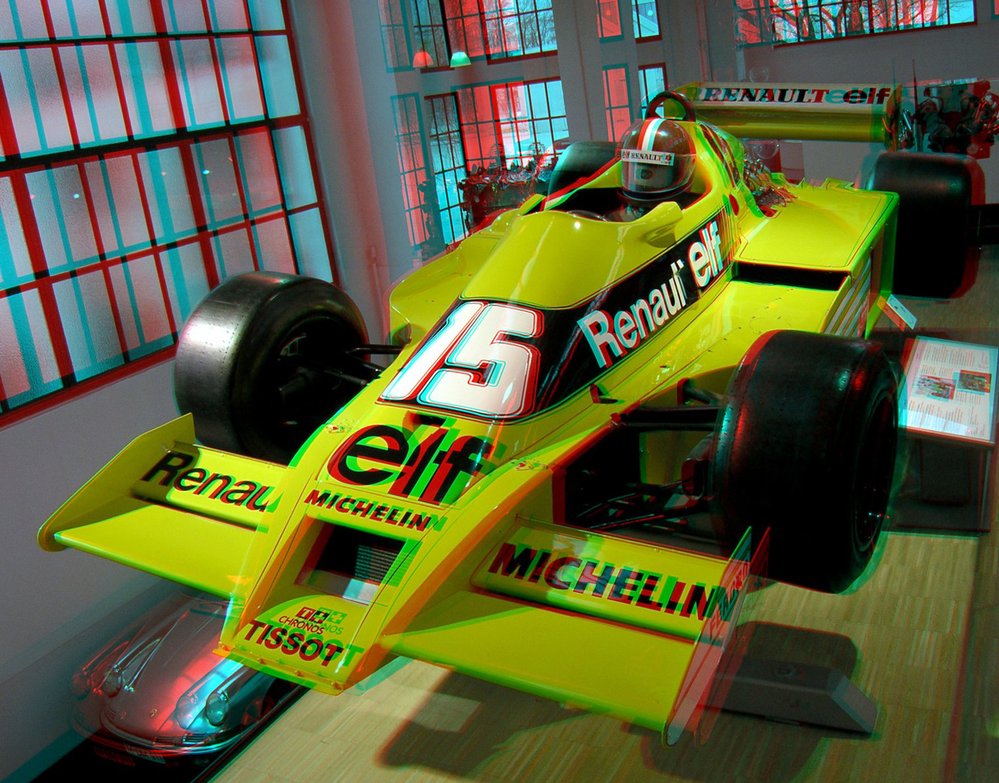 Formule Renault RS01 v mnichovském Deutsches Museum