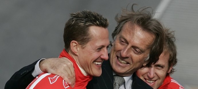 Exprezident Ferrari Luca di Montezemolo byl zděšen návštěvou vážně nemocného Michaela Schumachera.