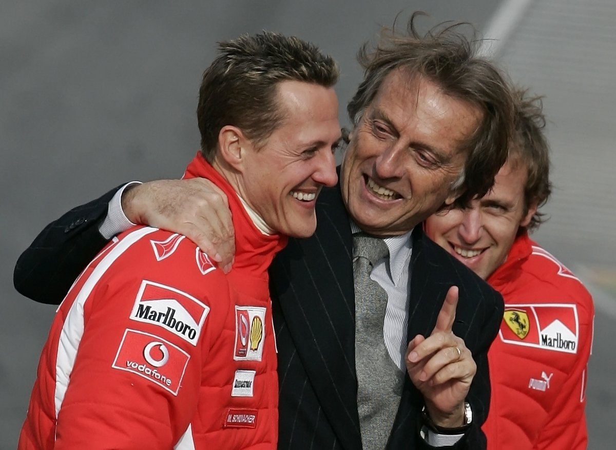 Exprezident Ferrari Luca di Montezemolo byl zděšen návštěvou vážně nemocného Michaela Schumachera.