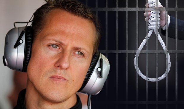 Zloděj, který ukradl zdravotní dokumentaci Michaela Schumachera, se oběsil v cele.