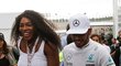 Spekulovalo se, že mezi pilotem F1 Hamiltonem a Serenou Williamsovou něco je.