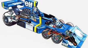 Papírová historie: Formule se šesti koly Tyrrell P-34