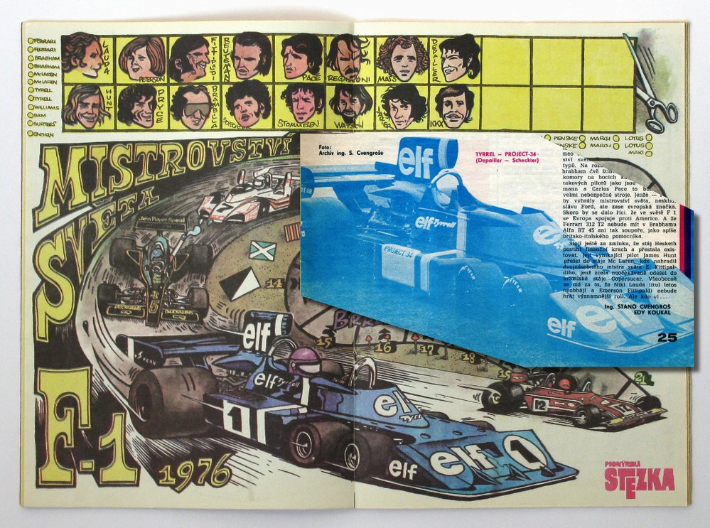 O formuli Tyrrell P34 z historického ábíčka