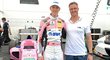Ralf Schumacher a jeho nadějný syn David, který jezdí německou formuli 4