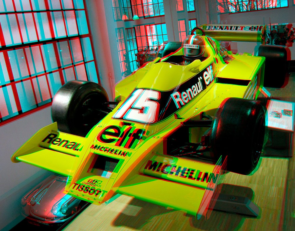 Formule Renault RS01 v mnichovské Deutsches Museum