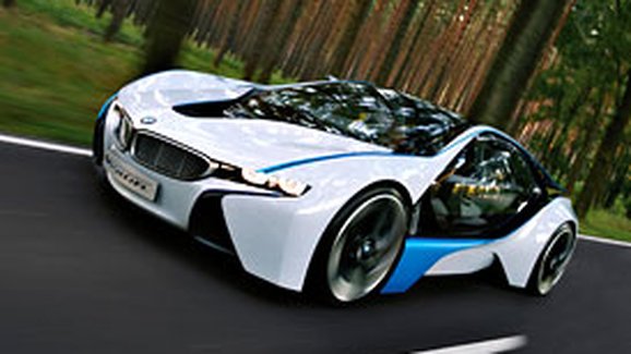 BMW Vision EfficientDynamics: Vznětový tříválec a k tomu 2 el.motory pro sportovní kupé
