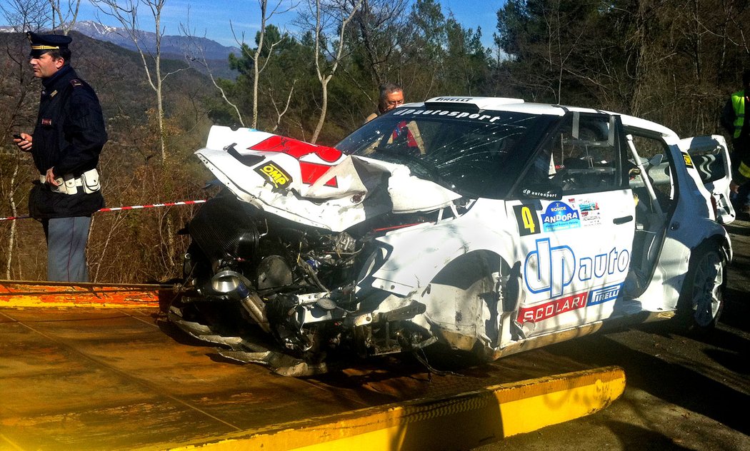 Začátek února 2011, kdy Kubica těžce havaroval na Rallye di Andorra, při které málem přišel o pravou ruku