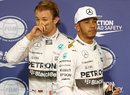 Hamilton s Rosbergem jsou týmoví kolegové, ale osobně jeden druhého nemusí