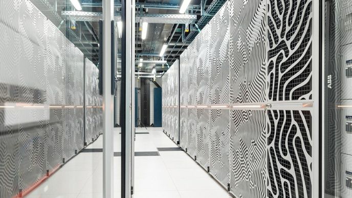 Superpočítač Jupiter, ilustrační foto. Superpočítač Jupiter, ilustrační foto.