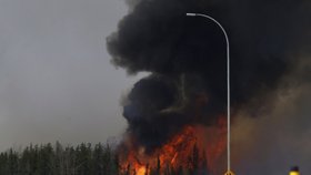 Požár u Fort McMurray