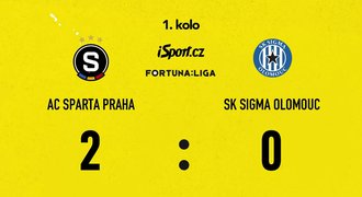 SESTŘIH: Sparta - Olomouc 2:0. Vstup do sezony se vydařil, zářil Haraslín