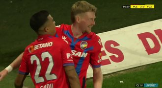 VIDEO: Plzeň - Zlín 3:0. Zářil Šulc, jde do čela tabulky střelců