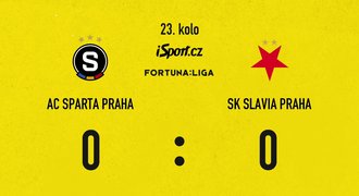 SESTŘIH: Sparta - Slavia 0:0. Haraslín šance nedal, Preciado viděl červenou