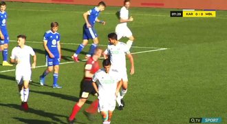 SESTŘIH: Karviná - Mladá Boleslav 0:1. Výhru nad posledním řídil Matějovský