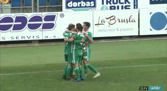 SESTŘIH: Slovácko - Bohemians 1:1. Oba týmy čeká boj o záchranu