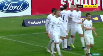 SESTŘIH: Slovácko - Opava 4:1. Domácí slaví záchranu v lize