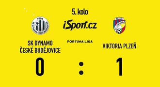 SESTŘIH: Budějovice – Plzeň 0:1. Mosquera rozhodl na poslední chvíli