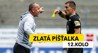 ZLATÁ PÍŠŤALKA: sudí Szikszay zářil i chyboval, Panák byl na hraně