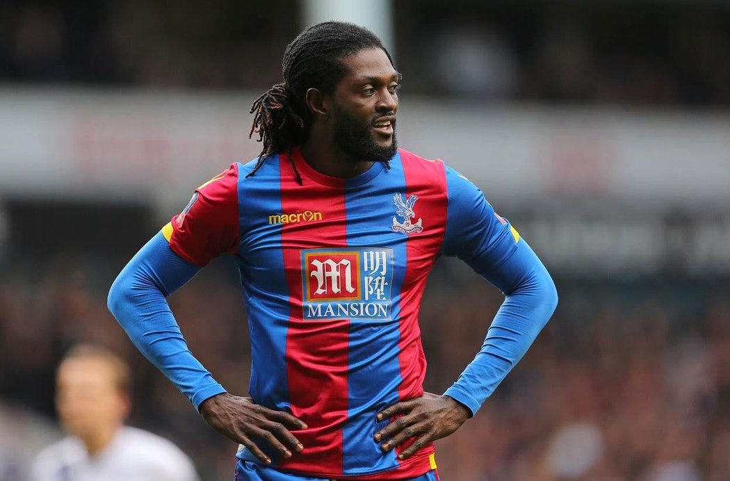 Působení v Crystal Palace Emmanuelu Adebayorovi vůbec nevyšlo