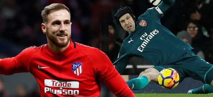 Arsenal vehementně sonduje situaci kolem gólmana Atlétika Madrid Jana Oblaka, který by mohl nahradit Petra Čecha.