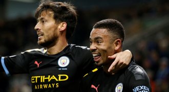 Manchester City přehrál Burnley 4:1. Gabriel Jesus dal dva góly, Vydra nehrál