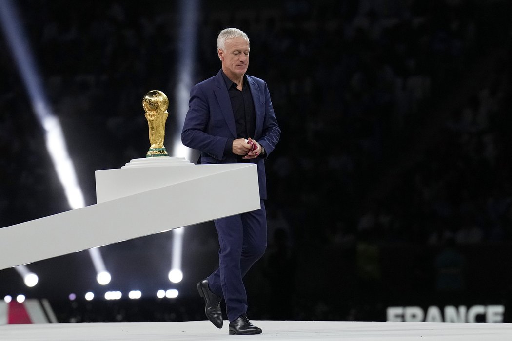 Trenér poražené Francie Didier Deschamps