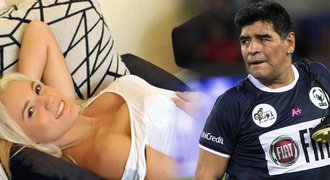 Argentinská televize zveřejnila ostré VIDEO: Maradona bije svoji ex!