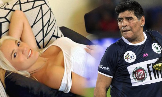 Diego Maradona má další průšvih. Jeho bývalá snoubenka Rocio Oliva ho natočila, jak ji bije.