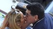 Diego Maradona a jeho přítelkyně Rosie Olivaová - je to láska!