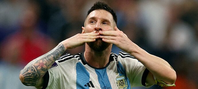 Lionel Messi hraje o zlato.