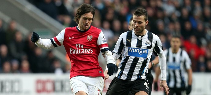 Tomáš Rosický v Newcastlu s přehledem dirigoval hru Arsenalu