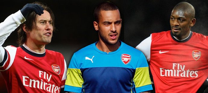 Fotbalisté Arsenalu mají s častými zraněními vážné potíže. A zdaleka se to netýká jen českého záložníka Tomáše Rosického