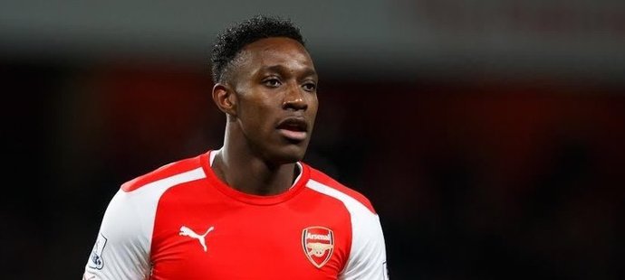 Útočník Arsenalu Danny Welbeck