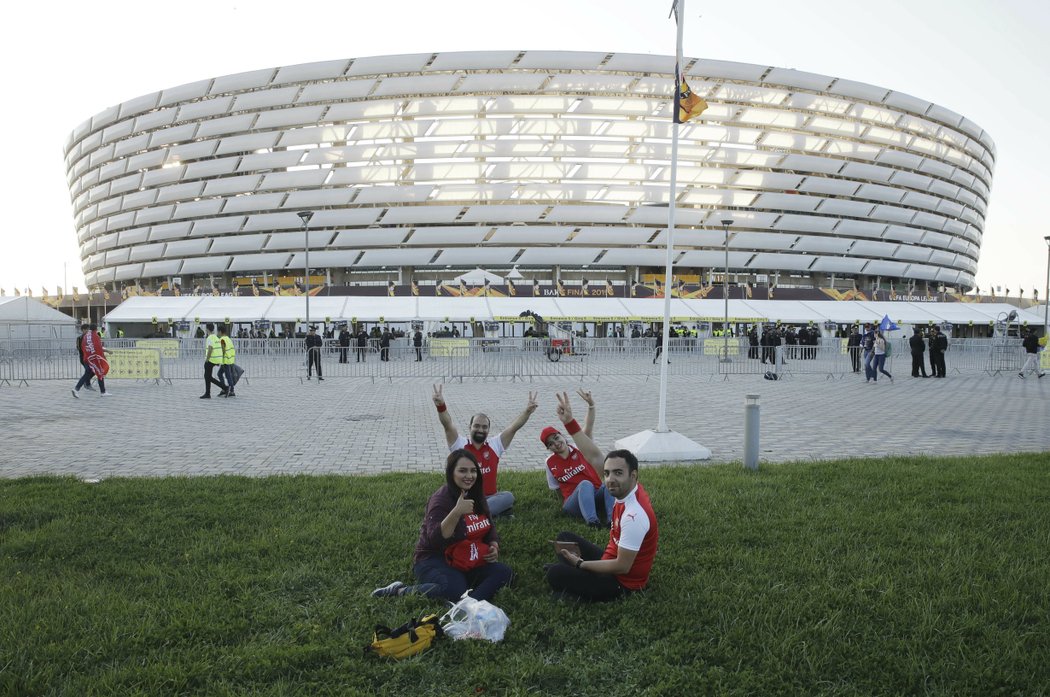 Stadion v Baku, který bude hostit EURO 2020