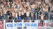 Fotbalisté Baníku Ostrava se nakonec na zápas v Plzni podívali přímo z tribuny