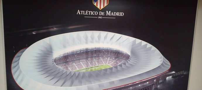 Tak by měl vypadat nový domov pro fotbalisty Atlétika Madrid