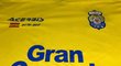 Fotbalisté Las Palmas si přichystali pro zápas v Barceloně dresy se španělskou vlajkou