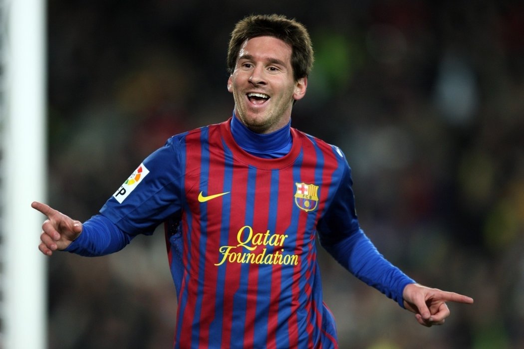 Vidět Lionela Messiho slavit vstřelení gólu není žádná vzácnost